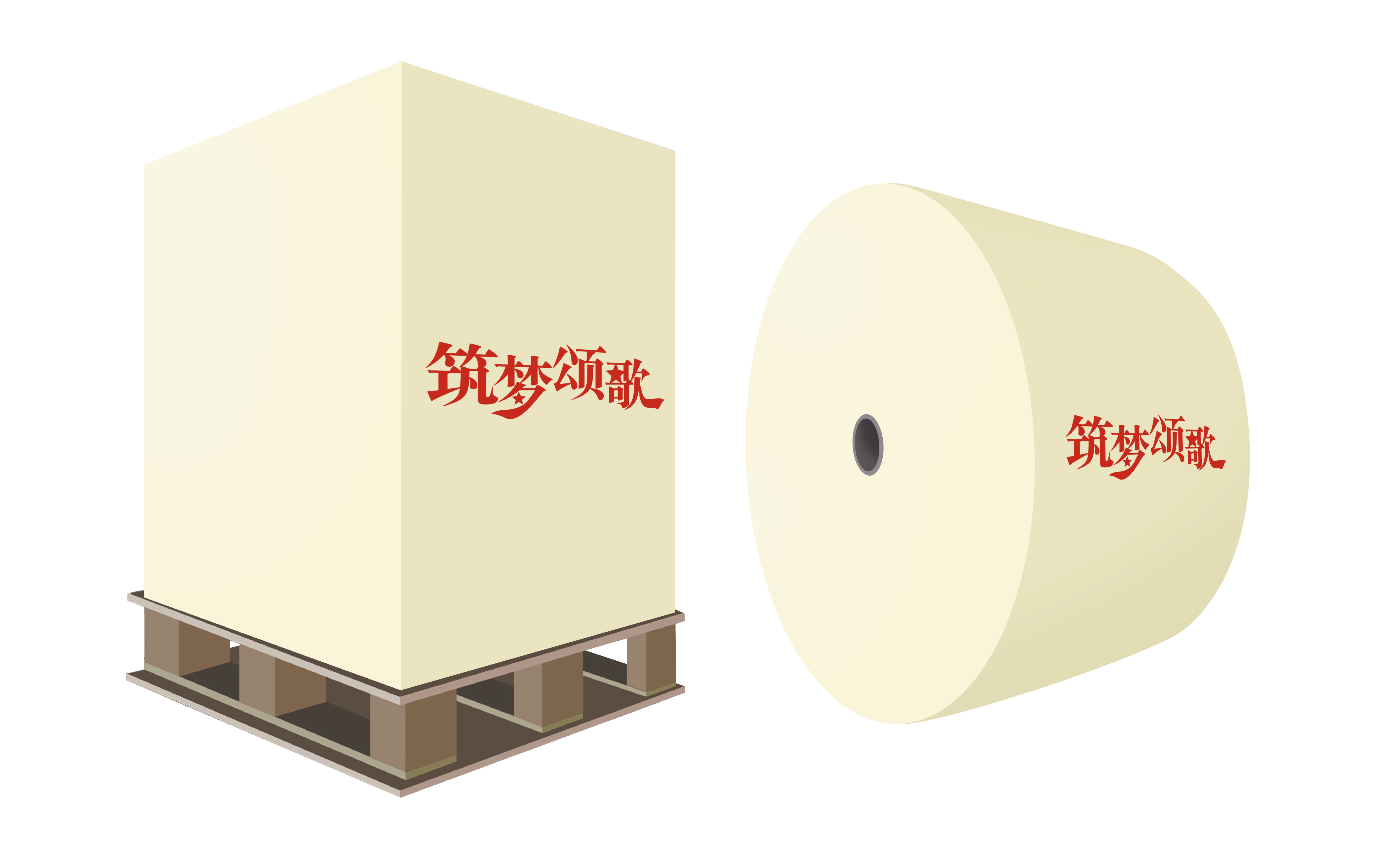 筑夢(mèng)頌歌純質(zhì)紙